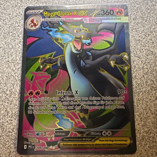 Pokemon tcg mega glurak ex - mega-glurak, x
