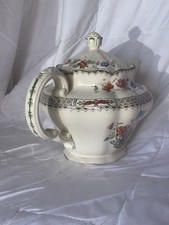 Lovely Copeland Spode Teapot Floral Design Small Chip To Rim As Shown In Photo