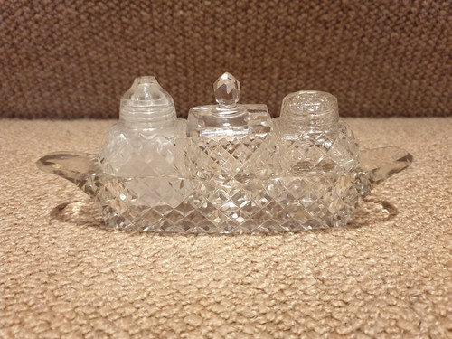 Antique lead crystal diamond - crystal,