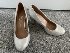 New Look Women's Silver Wide