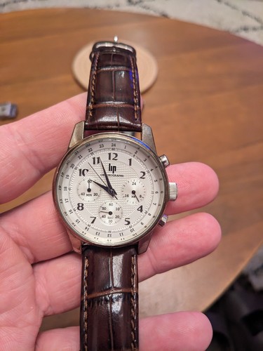 Lip chronograph watch - chronograph, –
