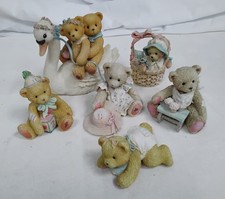 Cherished Teddies Figurine Set by Priscilla Hillman Collectible - Z26