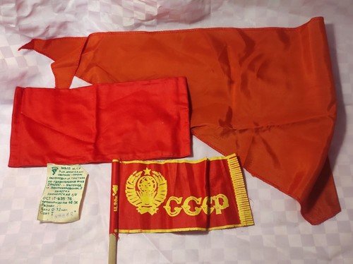 Vintage ussr pioneer set red - pioneer,