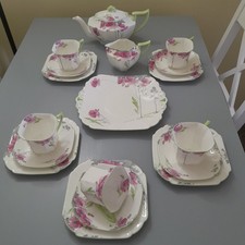 RARE  18 pce ART DECO SHELLEY