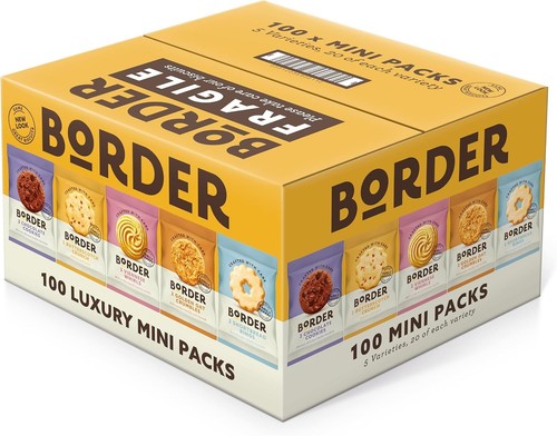 Border biscuits 100 packs - border,