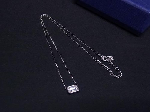 Swarovski necklace silver - swarovski,