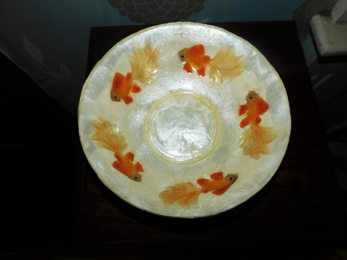 Small capiz shell - bowl, with