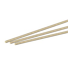 12pcs Brass Solid Round Rod