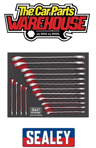 Sealey ak63255 16pc metric - 16pc,