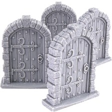 5x Dungeon Doors / Resin RPG