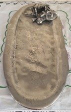 Culinary Concepts Sea Design Large  Serving Platter 21.5*long  Displayed Only