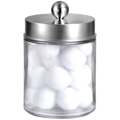 Apothecary jars bathroom - jars,
