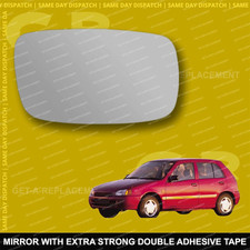 For Toyota Starlet wing mirror glass 96-99 Right Driver side Spherical