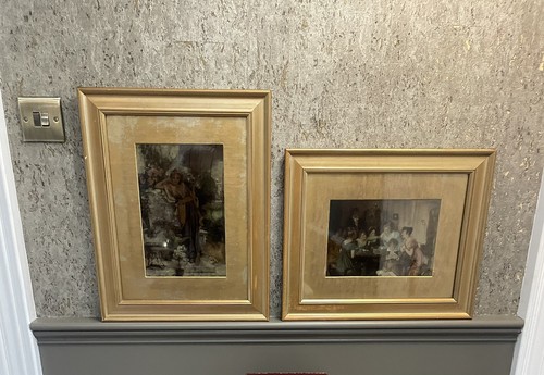 Antique crystoleum pictures - crystoleum,