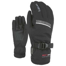 Level Hero Ski And Snowboard Gloves Soft Shell Black