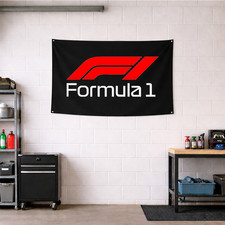 Formula 1 F1 Garage Wall Flag