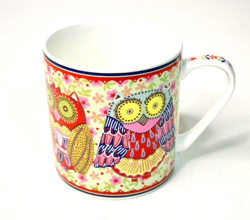 Retro boho owl - owl, the