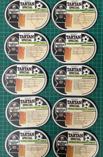 Vintage beer mats - beer, youngers