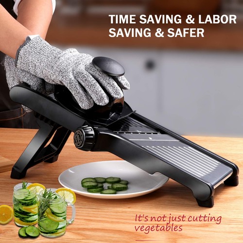 Adjustable mandolin slicer - adjustable,