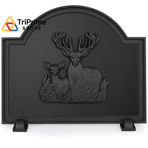 Cast iron firebacks - 20",