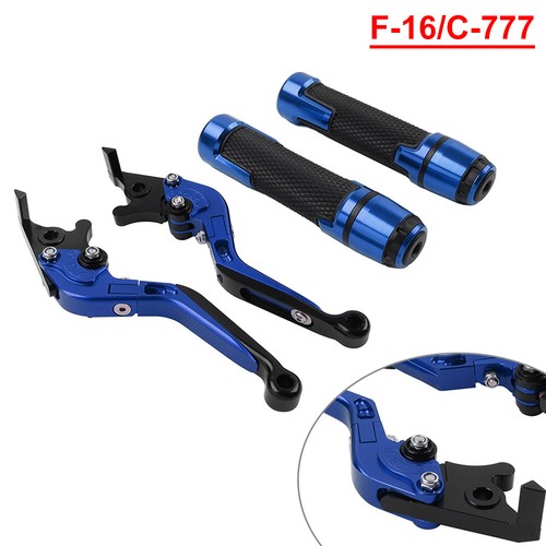 Blue cnc brake clutch lever - brake,