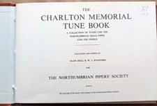 The Charlton Memorial Tune Book  (hard cover)  for Northumbrian Pipes