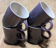 Le Creuset Stoneware Espresso Mug 100ml Cassis Purple