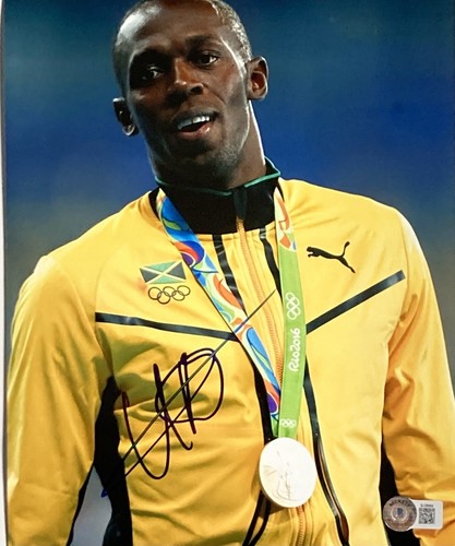 Usain bolt signed autographed - usain,