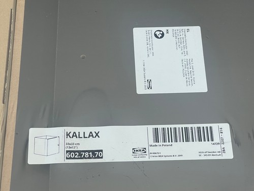 New ikea kallax wood shelf - ikea,