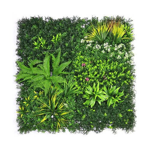 Artificial green living wall - living,