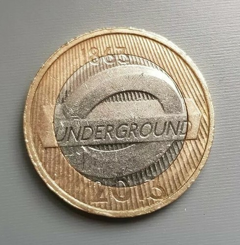 London underground coin - underground,