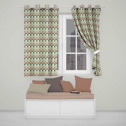 Blackout eyelet curtains - blackout,