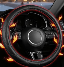 Heated steering wheel cover - steering,