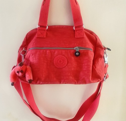 Pinky red kipling bag medium - kipling,