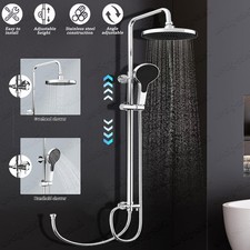 Shower Kit Twin Head 2 Mixer