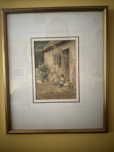 Victorian water colour - colour, of