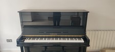 Yamaha Black U30A Upright Piano. Made in Japan, 1990