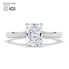 Radiant Diamond Engagement