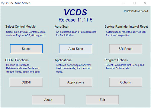 Vcds 5 software - 11.11.5,