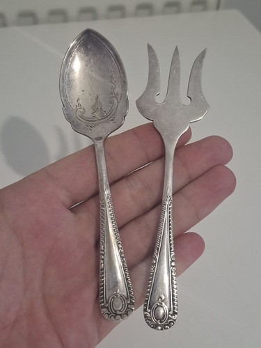 Vintage silver plate - vintage, b