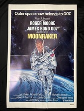 Moonraker (1979) - James Bond - Original US One Sheet Teaser Film Poster 007