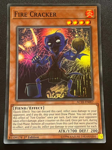 Fire cracker ac18 en007 super - cracker, ac18-en007