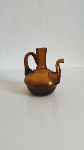 Vintage hand blown - hand, glass