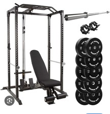 Gym Master Squat Rack (bench