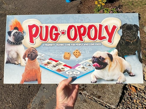Pug opoly board - pug-opoly, game