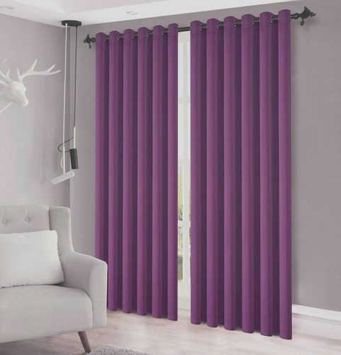 Purple plum 100 cotton canvas - purple/plum, 100%