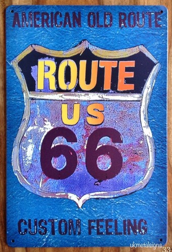 Retro american vintage - american, route