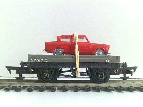 Tri ang flat - wagon, minix