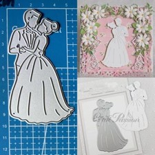 Metal Cutting Dies Bride Groom
