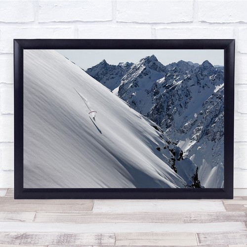 Speed riding ski flying range - speed,